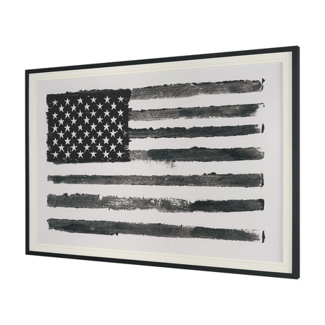 Liberty by Mercana Studio Hand Embelished Textured Framed Artwork Matted under Glass from Mercana - Luna Furniture