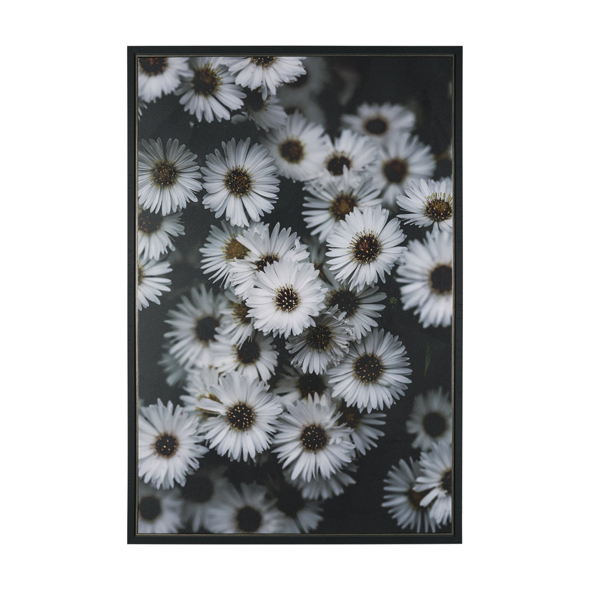 Tiny Flowers 3 by Mareike Bohmer Hand-Embellished Textured Framed Canvas Art Print from Mercana - Luna Furniture