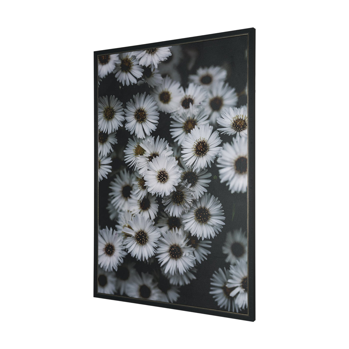 Tiny Flowers 3 by Mareike Bohmer Hand-Embellished Textured Framed Canvas Art Print from Mercana - Luna Furniture