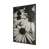 Quiet by Olivia Joy StClaire Hand-Embellished Textured Framed Canvas Art Print from Mercana - Luna Furniture