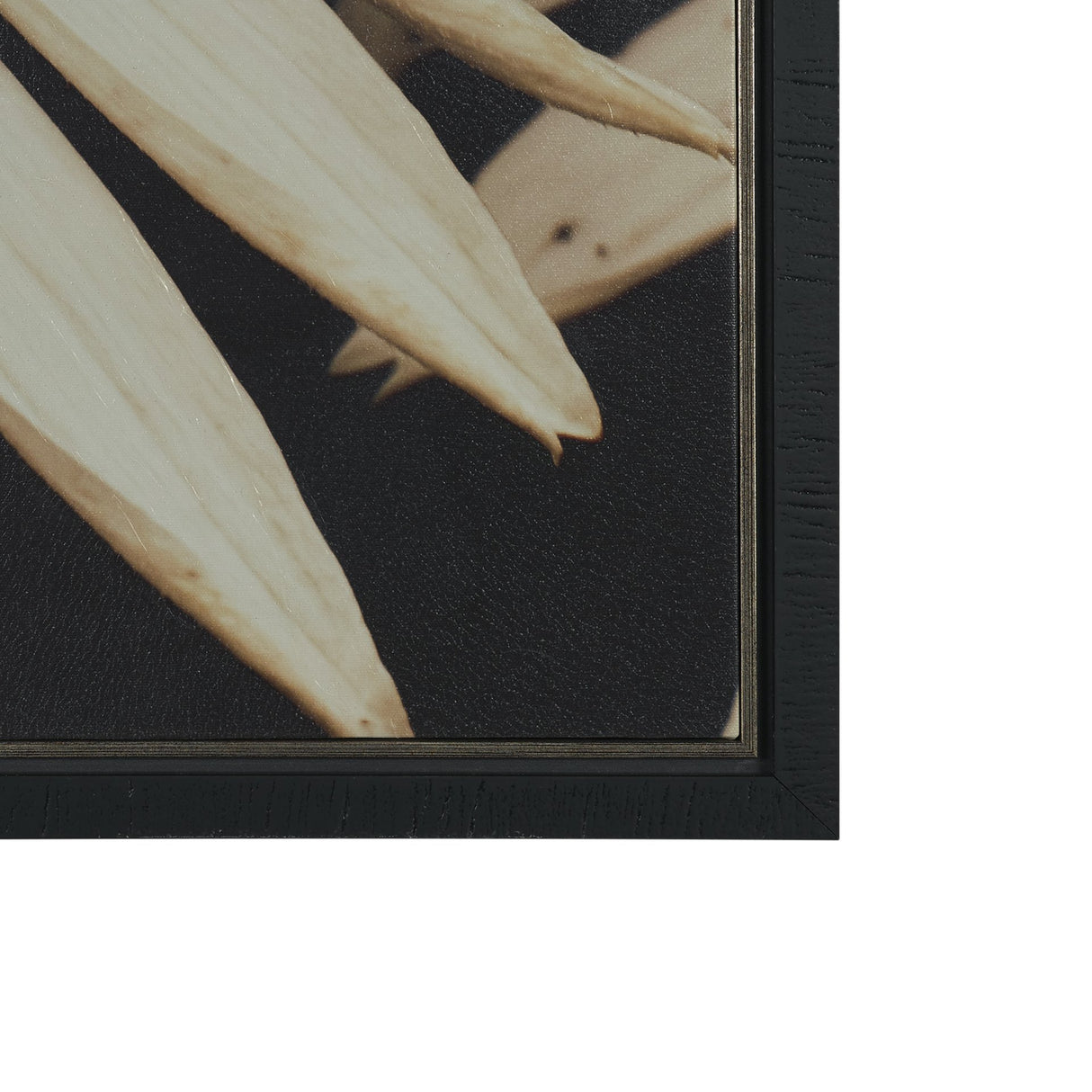 Quiet by Olivia Joy StClaire Hand-Embellished Textured Framed Canvas Art Print from Mercana - Luna Furniture