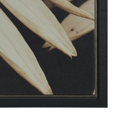 Quiet by Olivia Joy StClaire Hand-Embellished Textured Framed Canvas Art Print from Mercana - Luna Furniture