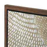 Mystic Patterns by Emma Peal Hand-Embellished Textured Framed Canvas Artwork from Mercana - Luna Furniture