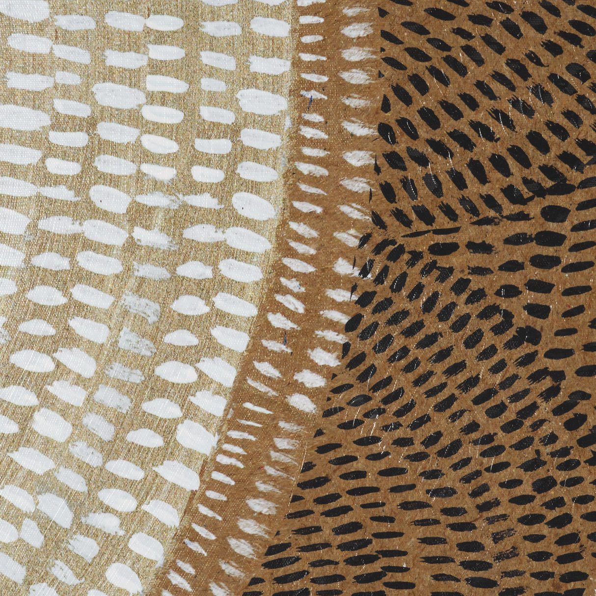Mystic Patterns by Emma Peal Hand-Embellished Textured Framed Canvas Artwork from Mercana - Luna Furniture