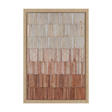 Terracotta Wall I by Flora Kouta Hand-Embellished Textured Framed Canvas Artwork from Mercana - Luna Furniture