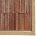 Terracotta Wall I by Flora Kouta Hand-Embellished Textured Framed Canvas Artwork from Mercana - Luna Furniture