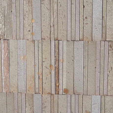 Terracotta Wall II by Flora Kouta Hand-Embellished Textured Framed Canvas Artwork from Mercana - Luna Furniture