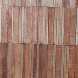 Terracotta Wall III by Flora Kouta Hand-Embellished Textured Framed Canvas Artwork from Mercana - Luna Furniture