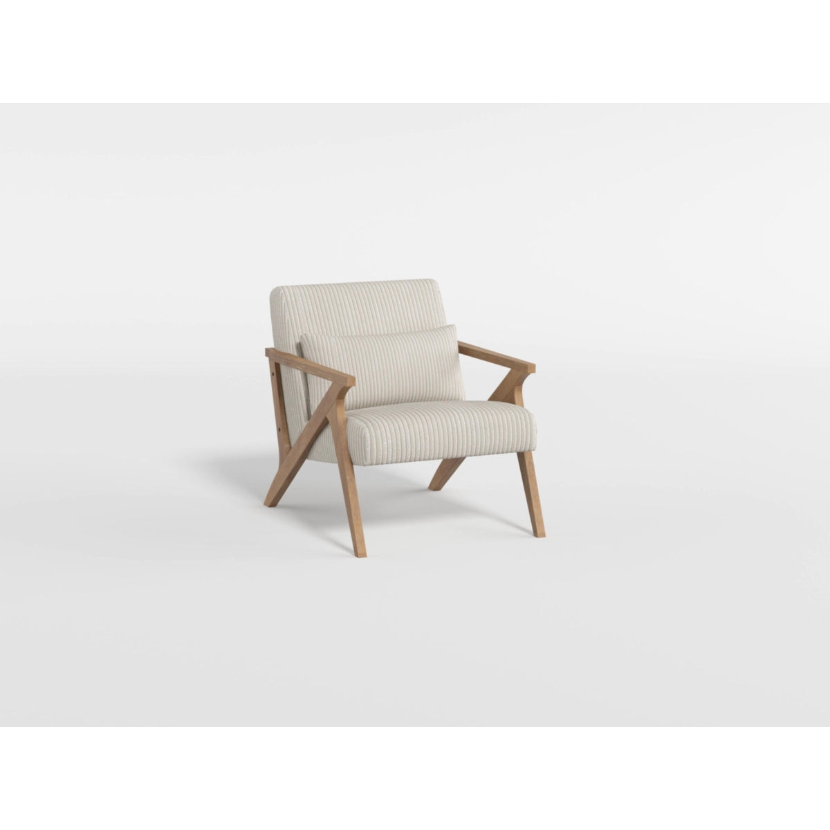 Chevron Taupe Accent Chair from Homelegance - Luna Furniture