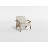 Chevron Taupe Accent Chair from Homelegance - Luna Furniture