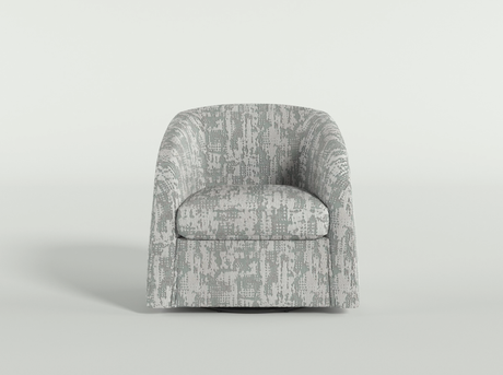 Dalton Green Jacquard Swivel Chair from Homelegance - Luna Furniture