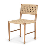 Brinley Woven Paper Rope w/ Brown Wood Frame Dining Chair, Set of 2 from Mercana - Luna Furniture