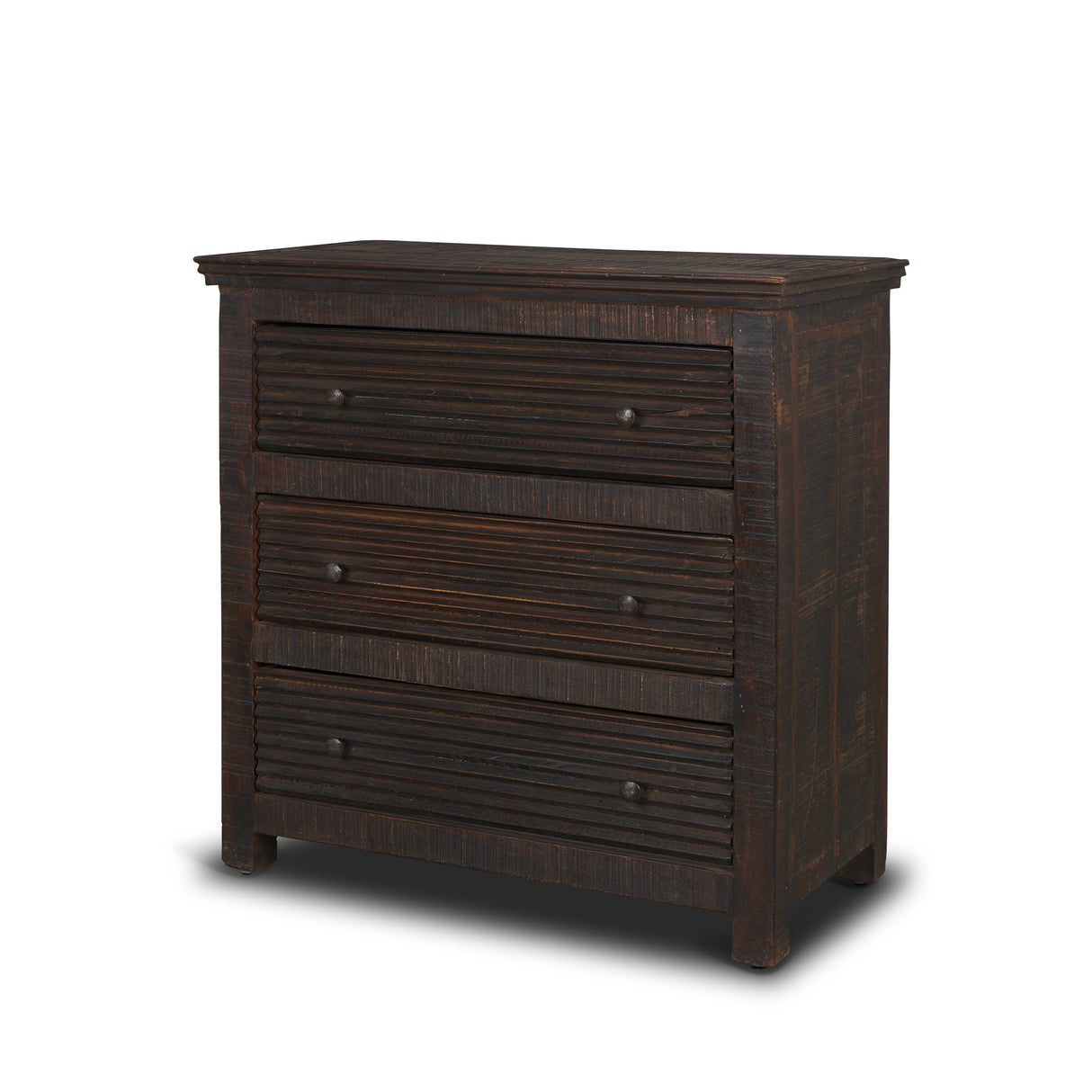 Rhett Reclaimed Wood 3 Drawer Cabinet from Mercana - Luna Furniture