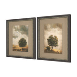 Memorable Sky (Set of 2) by Mercana Studio Hand Embelished Framed Artwork Matted under Glass from Mercana - Luna Furniture