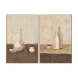 Bottled Perspective (Set of 2) by Mercana Studio Hand Embelished Framed Artwork Matted from Mercana - Luna Furniture