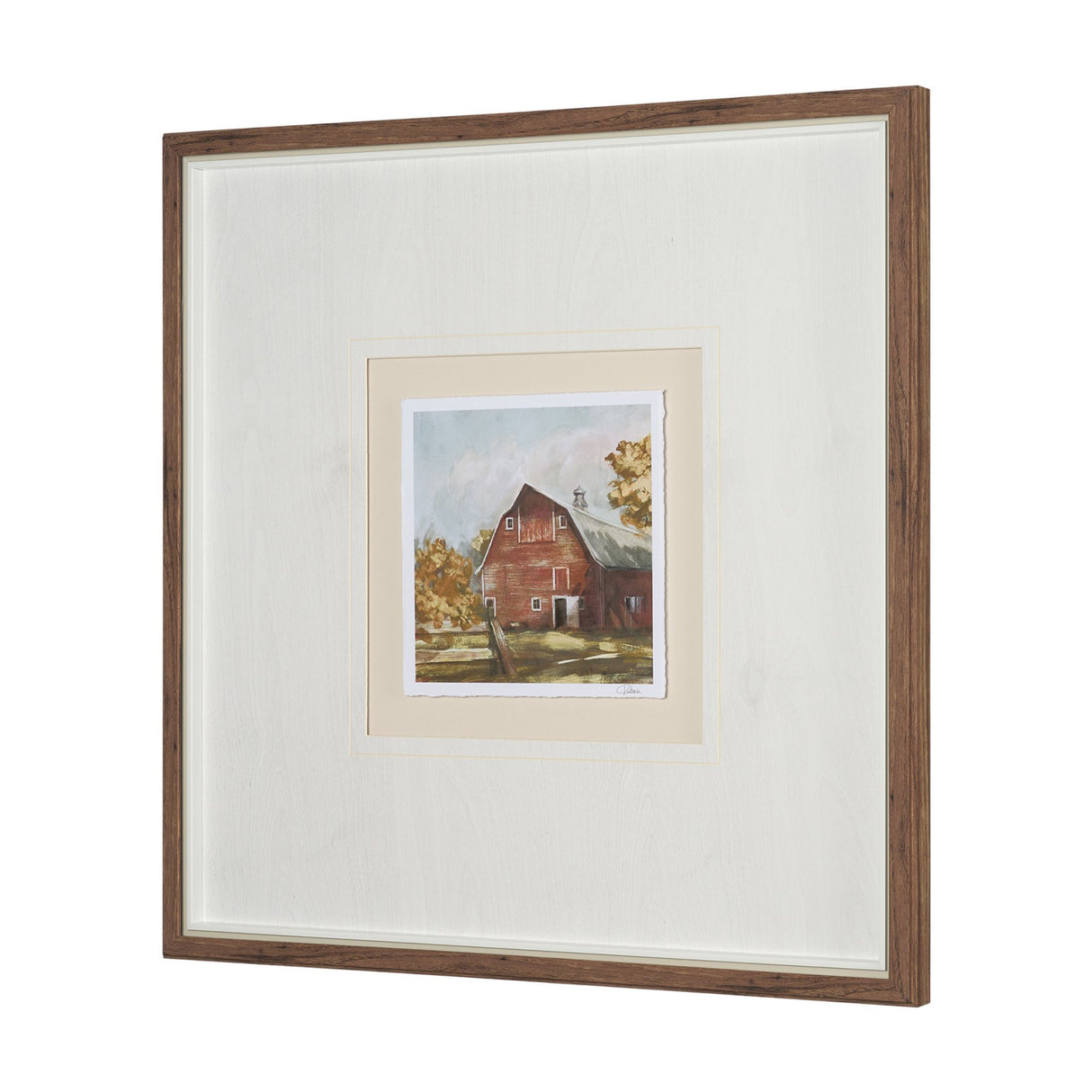 Day at the Farm II by Mercana Studio Hand Embelished Framed Artwork Matted under Glass from Mercana - Luna Furniture