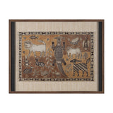 Jungle Harmony by Mercana Studio Hand Embelished Textured Framed Artwork Matted under Glass from Mercana - Luna Furniture