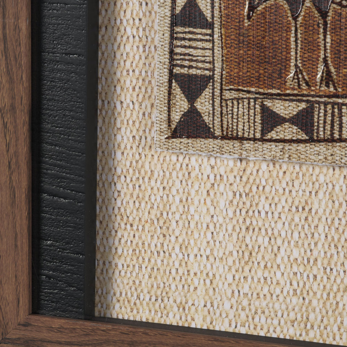 Jungle Harmony by Mercana Studio Hand Embelished Textured Framed Artwork Matted under Glass from Mercana - Luna Furniture