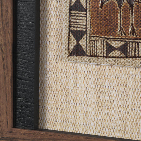 Jungle Harmony by Mercana Studio Hand Embelished Textured Framed Artwork Matted under Glass from Mercana - Luna Furniture
