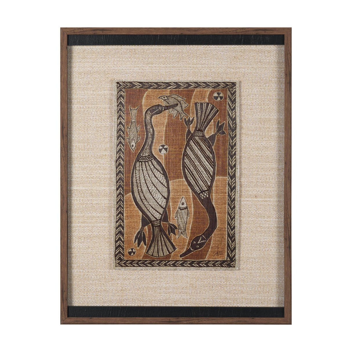 Mythical Jungle I by Mercana Studio Hand Embelished Textured Framed Artwork Matted under Glass from Mercana - Luna Furniture