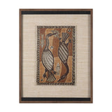 Mythical Jungle I by Mercana Studio Hand Embelished Textured Framed Artwork Matted under Glass from Mercana - Luna Furniture