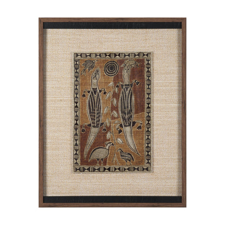 Mythical Jungle II by Mercana Studio Hand Embelished Textured Framed Artwork Matted under Glass from Mercana - Luna Furniture