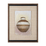 Peruvian Beginnings II by Mercana Studio Hand Embelished Textured Framed Artwork Matted under Glass from Mercana - Luna Furniture