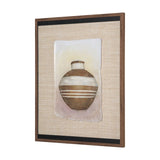 Peruvian Beginnings II by Mercana Studio Hand Embelished Textured Framed Artwork Matted under Glass from Mercana - Luna Furniture