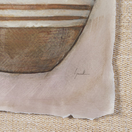 Peruvian Beginnings II by Mercana Studio Hand Embelished Textured Framed Artwork Matted under Glass from Mercana - Luna Furniture