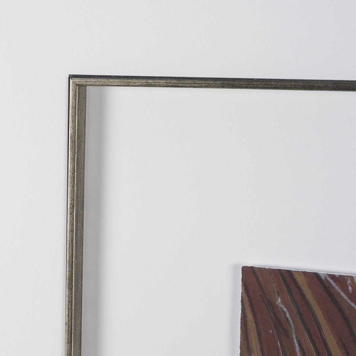 Patterned Silence I by Mercana Studio Hand Embelished Framed Artwork Matted under Glass from Mercana - Luna Furniture