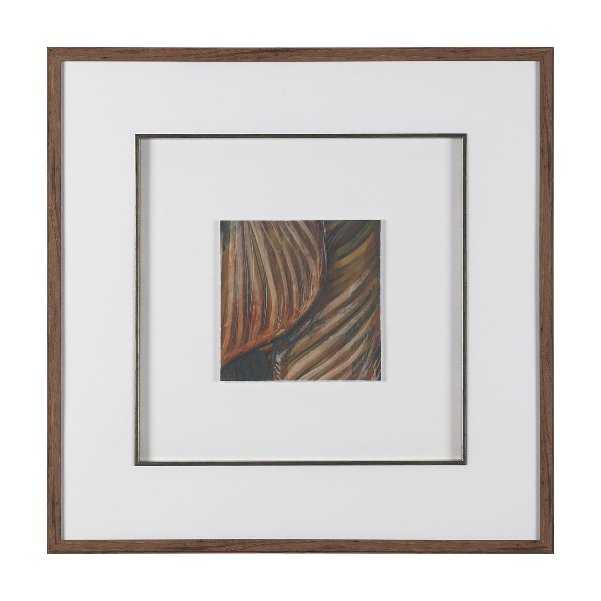 Patterned Silence IV by Mercana Studio Hand Embelished Framed Artwork Matted under Glass from Mercana - Luna Furniture