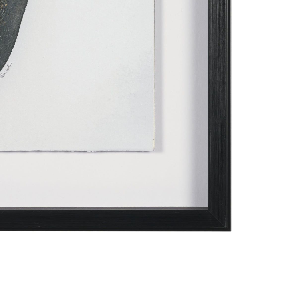 Ediface I by Ira Havuka Hand Embelished Textured Framed Artwork Matted under Glass from Mercana - Luna Furniture