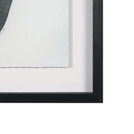 Ediface I by Ira Havuka Hand Embelished Textured Framed Artwork Matted under Glass from Mercana - Luna Furniture