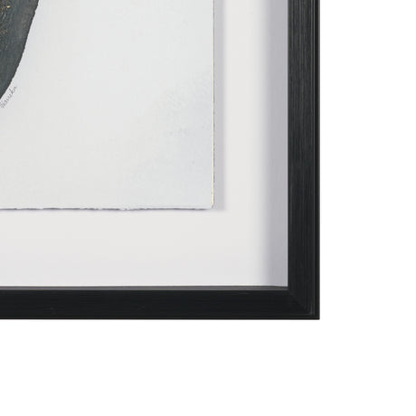 Ediface II by Ira Havuka Hand Embelished Textured Framed Artwork Matted under Glass from Mercana - Luna Furniture