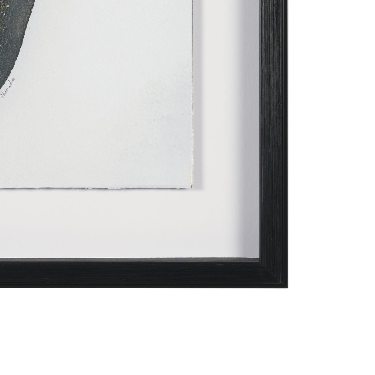 Ediface III by Ira Havuka Hand Embelished Textured Framed Artwork Matted under Glass from Mercana - Luna Furniture