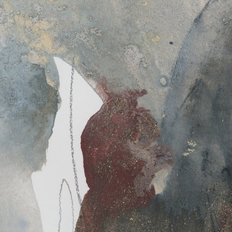 Ediface III by Ira Havuka Hand Embelished Textured Framed Artwork Matted under Glass from Mercana - Luna Furniture