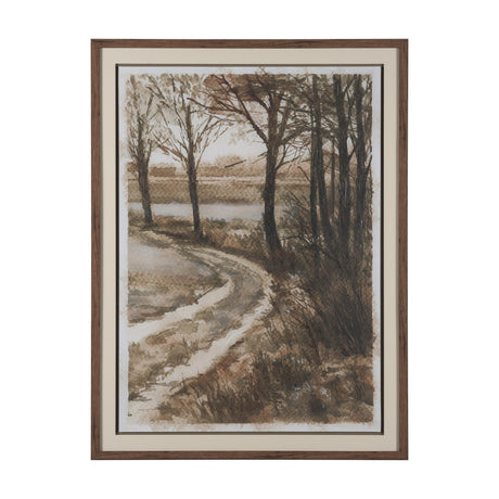 Meadow Memories II by Mercana Studio Hand Embelished Framed Artwork Matted under Glass from Mercana - Luna Furniture