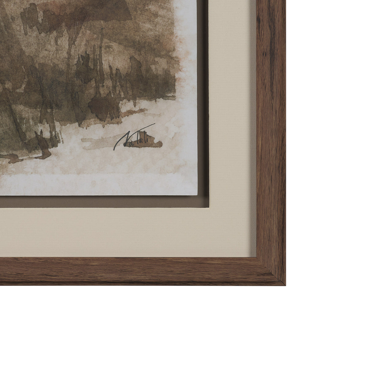 Meadow Memories II by Mercana Studio Hand Embelished Framed Artwork Matted under Glass from Mercana - Luna Furniture