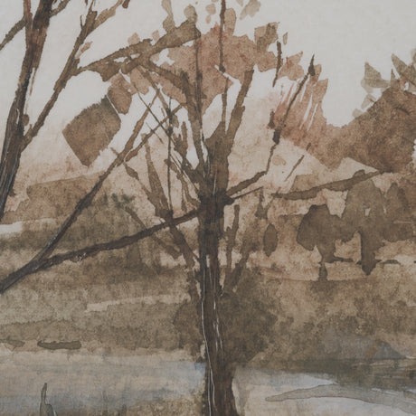 Meadow Memories II by Mercana Studio Hand Embelished Framed Artwork Matted under Glass from Mercana - Luna Furniture