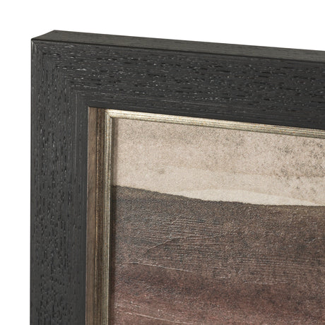 Quiet Constructs I by Mercana Studio Hand Embelished Textured Framed Artwork Matted from Mercana - Luna Furniture