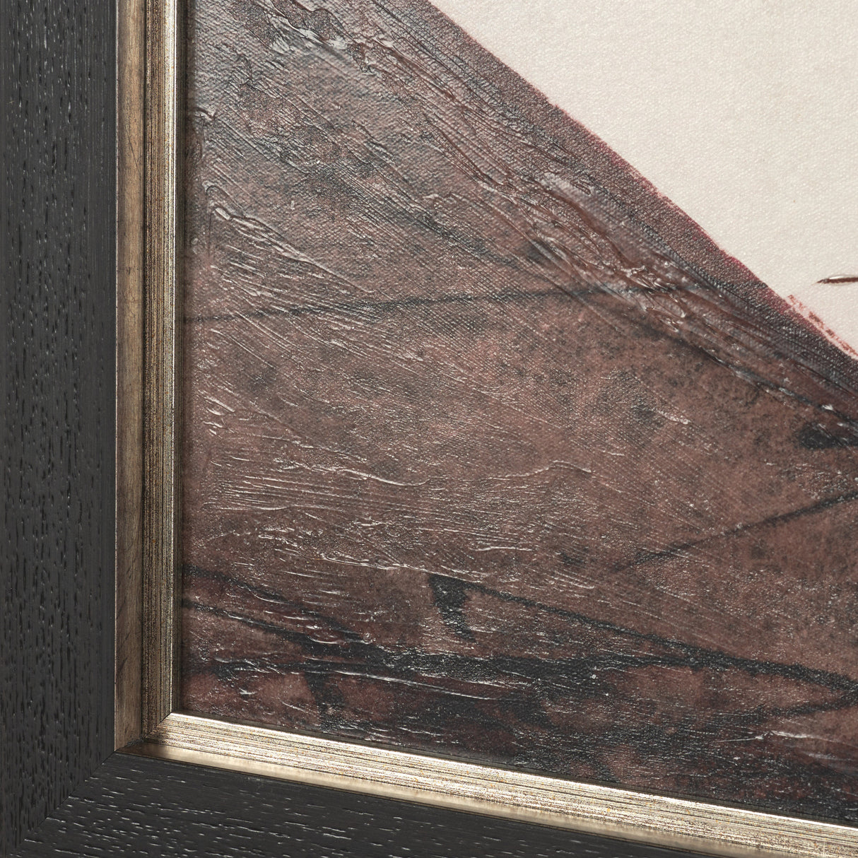 Quiet Constructs I by Mercana Studio Hand Embelished Textured Framed Artwork Matted from Mercana - Luna Furniture
