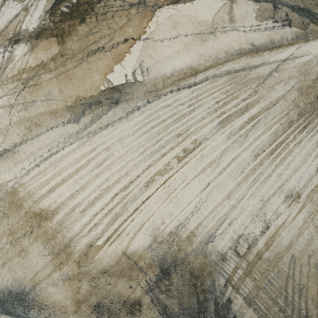 Deer Trail II by Mercana Studio Hand Embelished Textured Framed Artwork Matted under Glass from Mercana - Luna Furniture
