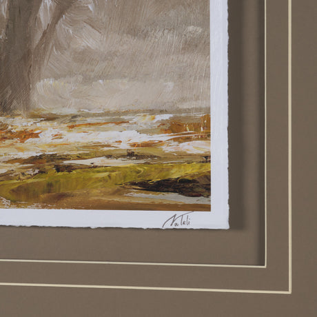 Autumn in the Village I by Mercana Studio Textured Framed Artwork Matted under Glass from Mercana - Luna Furniture