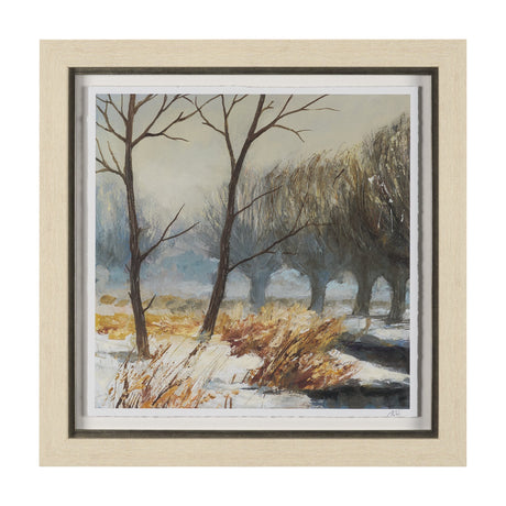 Winter Day I by Mercana Studio Hand Embelished Framed Artwork Matted under Glass from Mercana - Luna Furniture