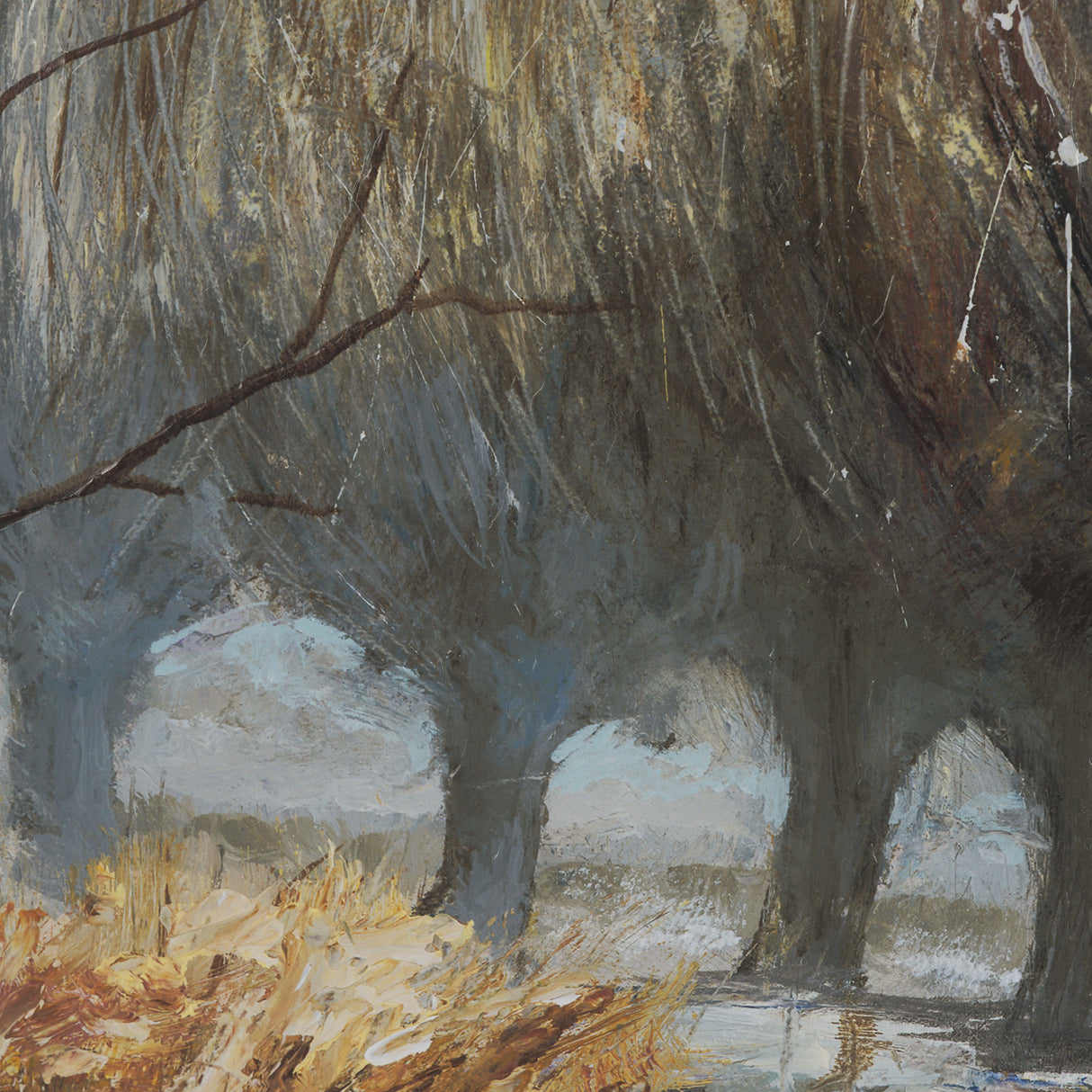 Winter Day I by Mercana Studio Hand Embelished Framed Artwork Matted under Glass from Mercana - Luna Furniture