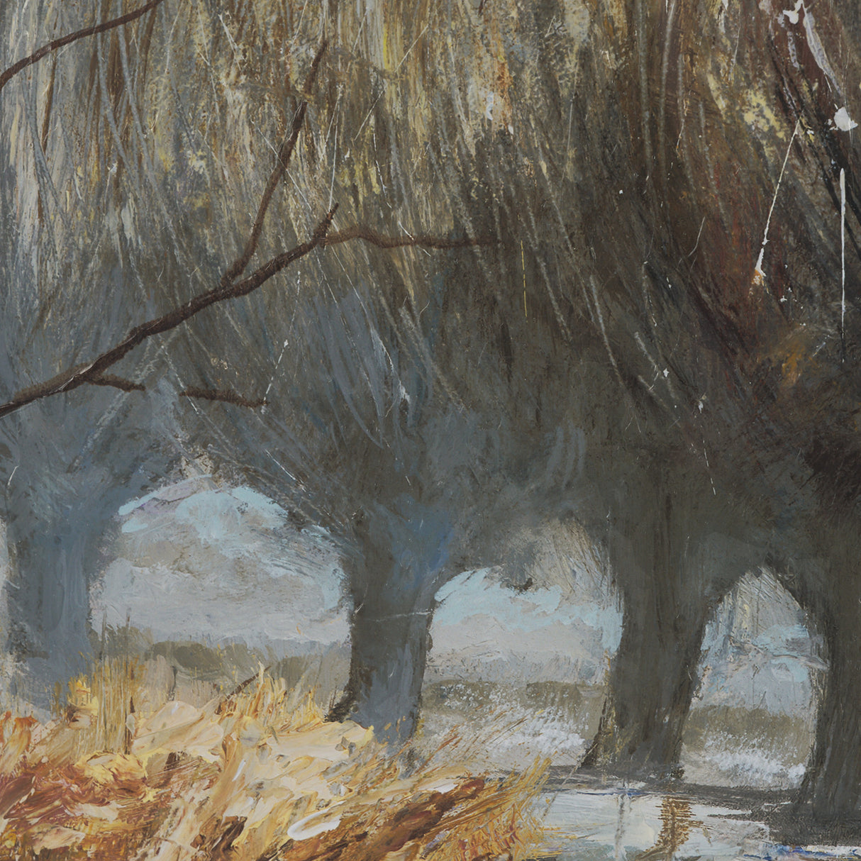 Winter Day II by Mercana Studio Hand Embelished Framed Artwork Matted under Glass from Mercana - Luna Furniture