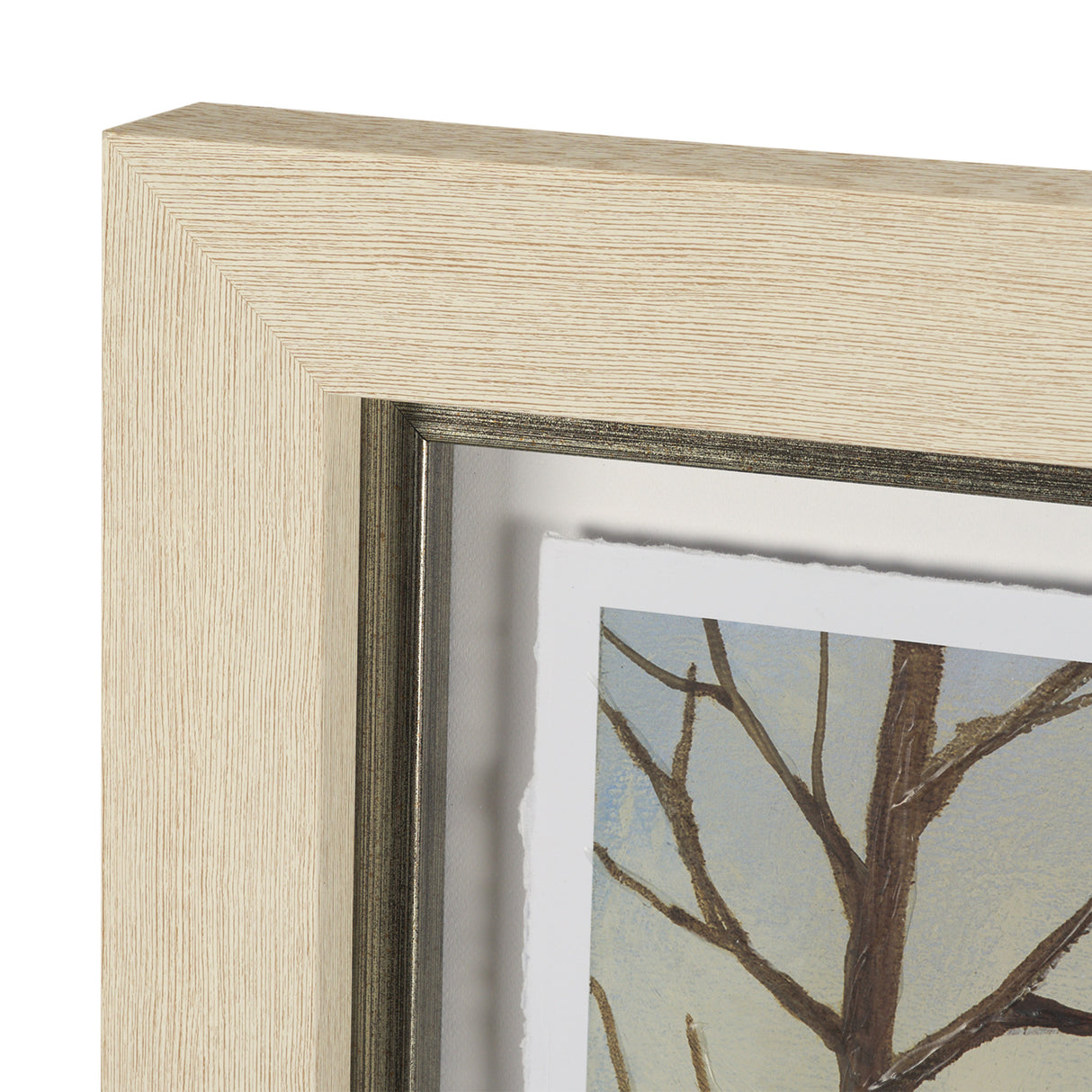 Winter Day III by Mercana Studio Hand Embelished Framed Artwork Matted under Glass from Mercana - Luna Furniture
