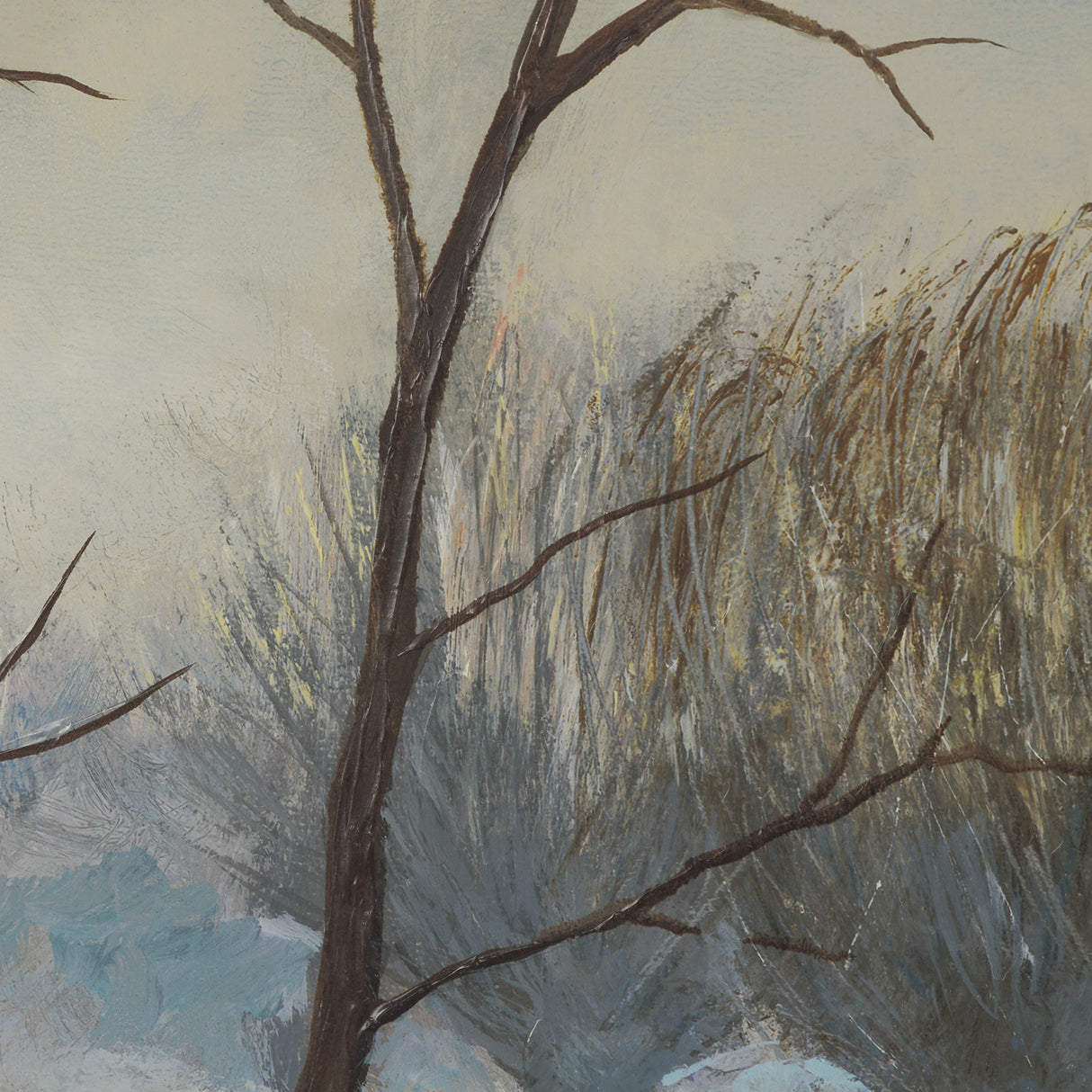 Winter Day III by Mercana Studio Hand Embelished Framed Artwork Matted under Glass from Mercana - Luna Furniture