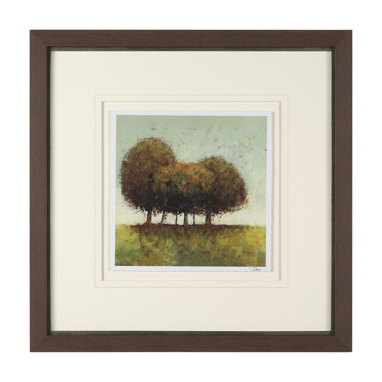 Hidden Grove I by Mercana Studio Hand Embelished Textured Framed Artwork Matted under Glass from Mercana - Luna Furniture