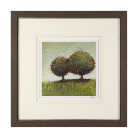 Hidden Grove II by Mercana Studio Hand Embelished Textured Framed Artwork Matted under Glass from Mercana - Luna Furniture